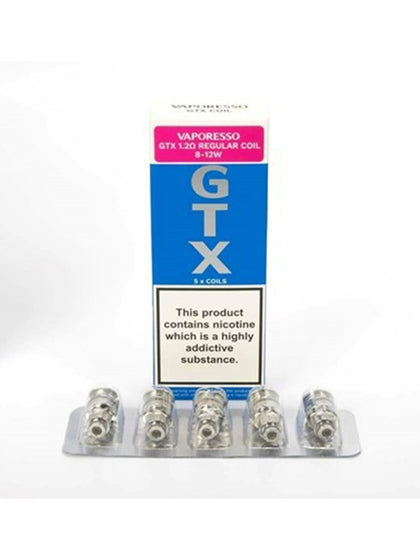 Vaporesso - GTX Regular 1.2 ohm Replacement Coils - 5 Pack