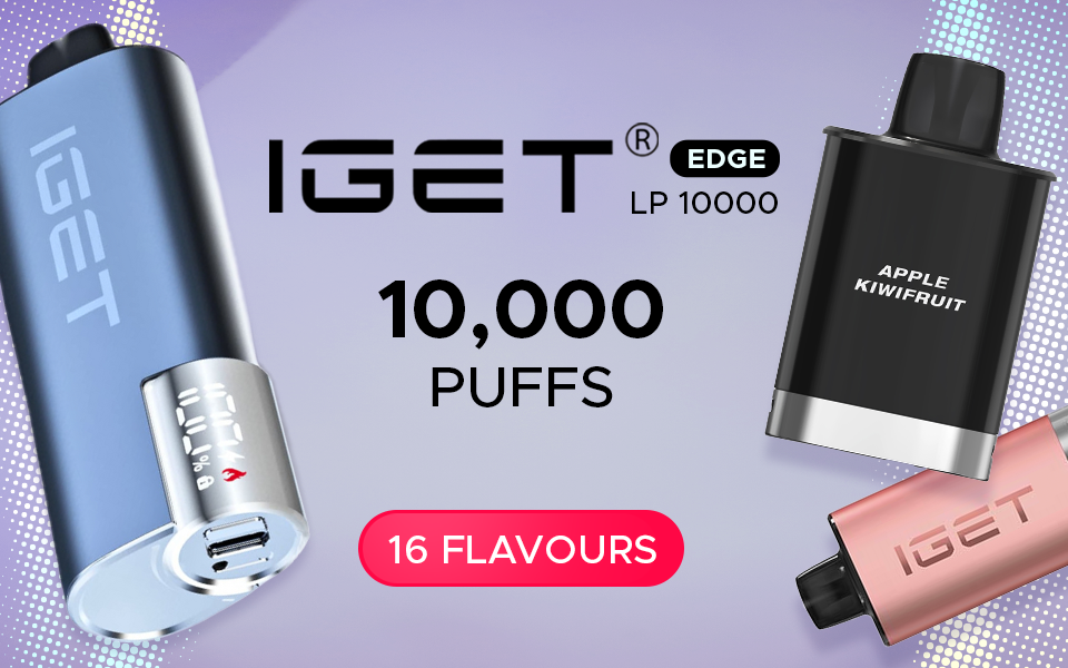 IGET Edge LP10000 Vape Kit Review: Long-Lasting Flavour and Flexibilit ...