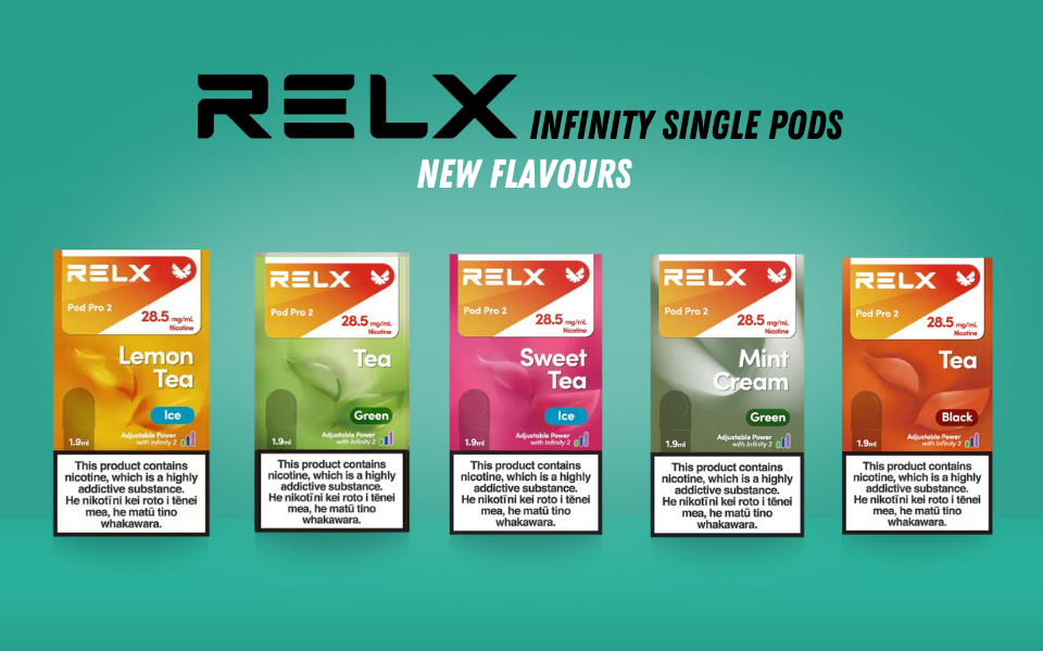 RELX Infinity Pods: New Flavours!