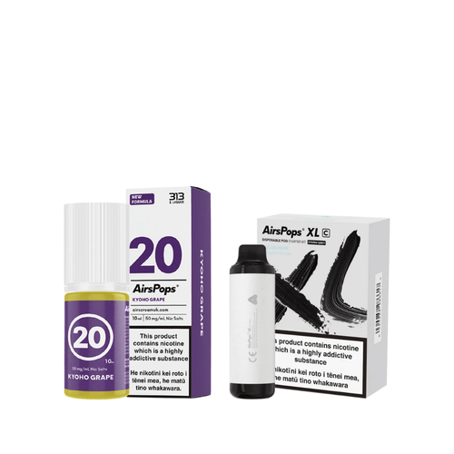 Airscream Prefilled Pods and E-Liquids