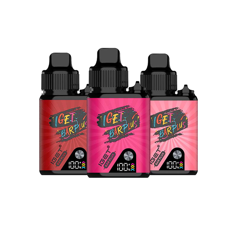 IGET Bar Plus 6000 Puffs Disposable Vape Kit 38mg/ml Puffing Kiwi