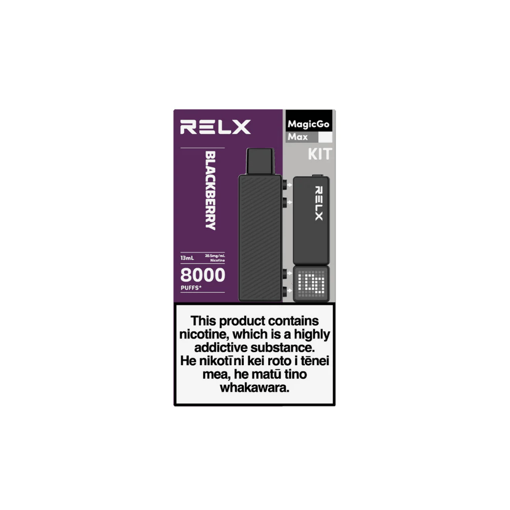 RELX MagicGo Max 8000 Starter Kit-Blackberry