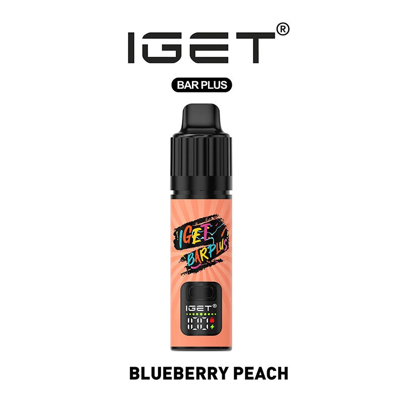 IGET Bar Plus 3.0 10000 Starter Kit-Blueberry Peach