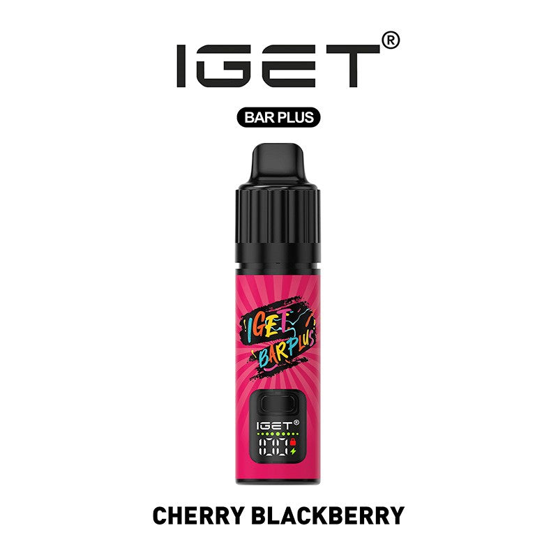 IGET Bar Plus 3.0 10000 Starter Kit-Cherry Blackberry