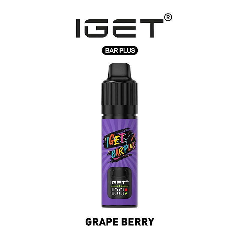 IGET Bar Plus 3.0 10000 Starter Kit-Grape Berry