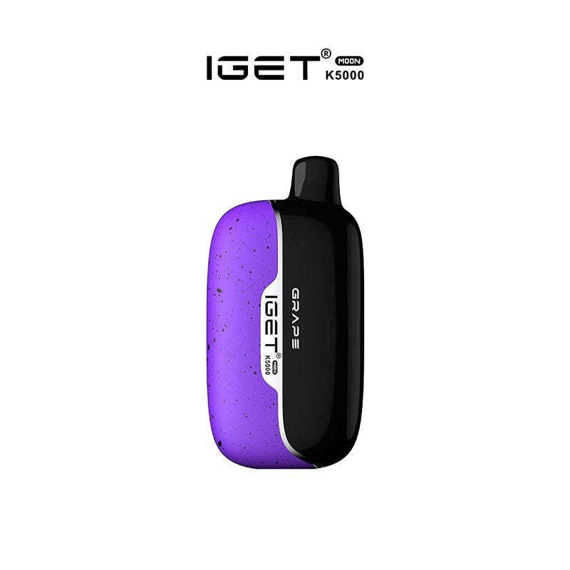 IGET MOON K5000 Single Use Vape - Grape