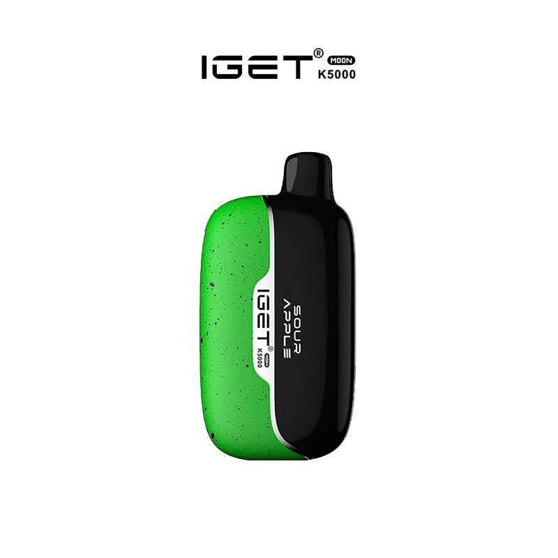 IGET MOON K5000 Single Use Vape - Sour Apple