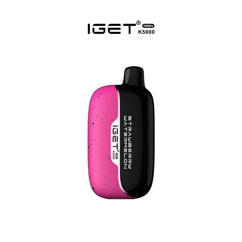 IGET MOON K5000 Single Use Vape - Strawberry Watermelon