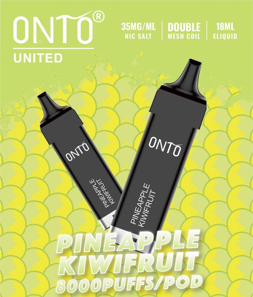 Onto United 8000 Puffs Prefilled Pod