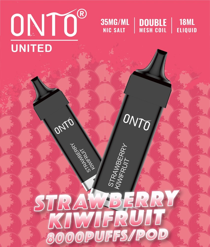 Onto United 8000 Puffs Prefilled Pod