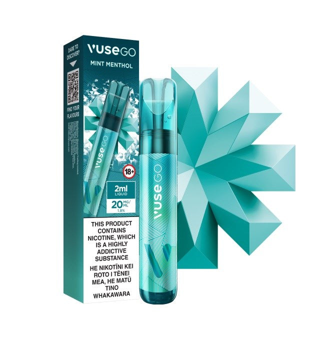 Vuse Go 1000 Disposable Vape Pens - Mint Menthol