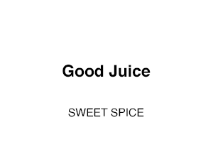 Good Juice