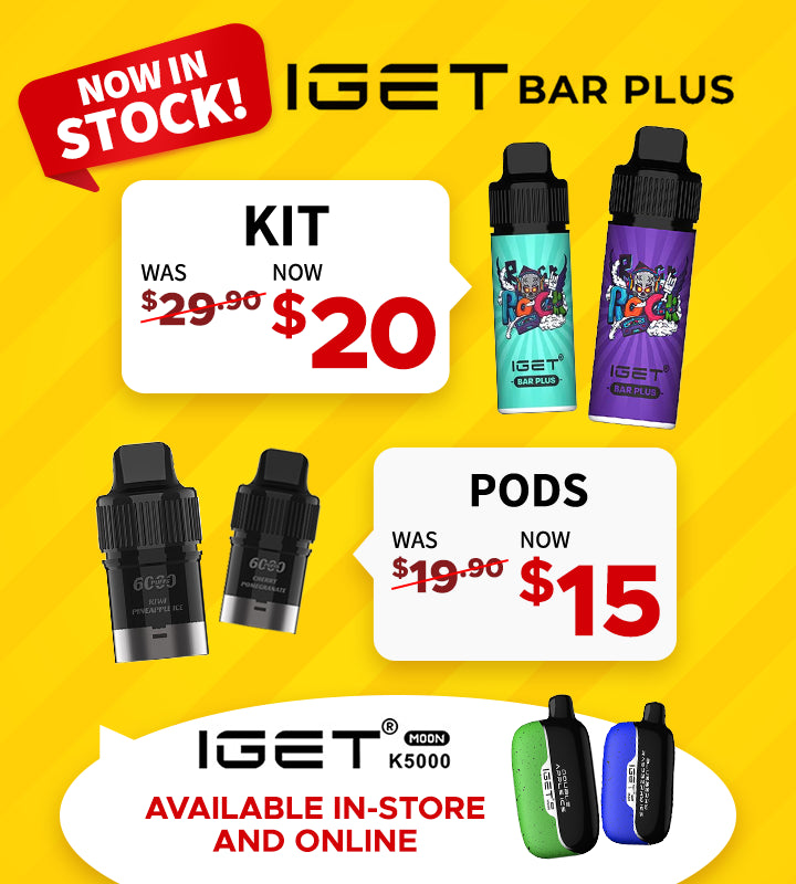 IGET BAR NOW IN STOCK