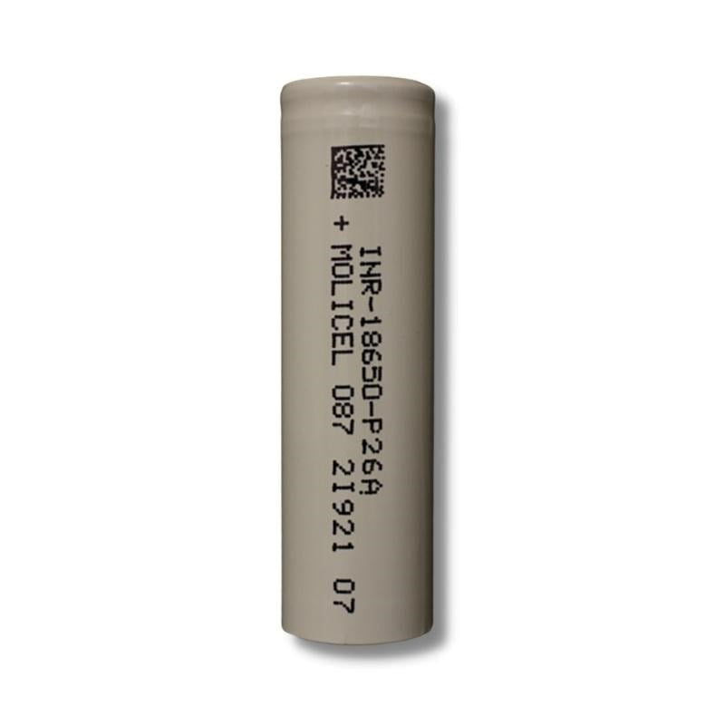 Molicel Battery P26A 18650 2600mAh - P26A