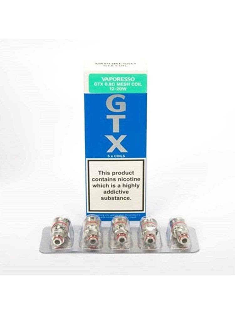 Vaporesso - GTX Mesh 0.8 ohm Replacement Coils - 5 Pack